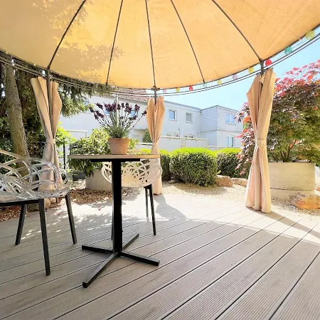 Charmantes 3 Zimmer Korbstadt-apartment, Terrasse, Wanderwege, Optimale Anbindung Apartmán *